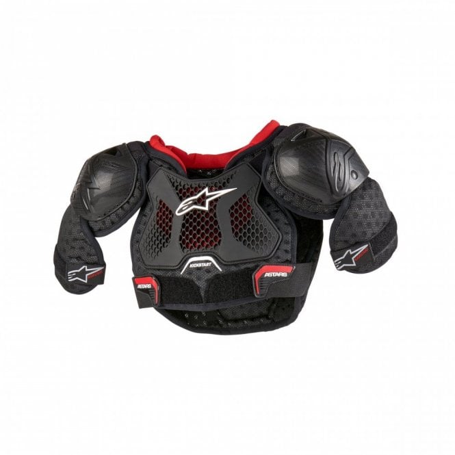 Alpinestars Alpinestars  Bionic Action Kickstart Chest Guard Black Red - Size 4/6