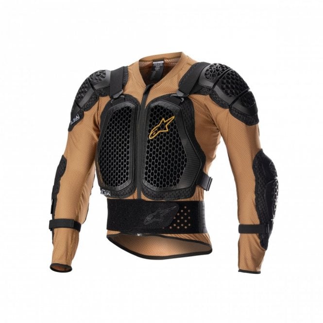 Alpinestars Alpinestars  Bionic Action V2 Protection Jacket - Sand Black Tangerine - Size S