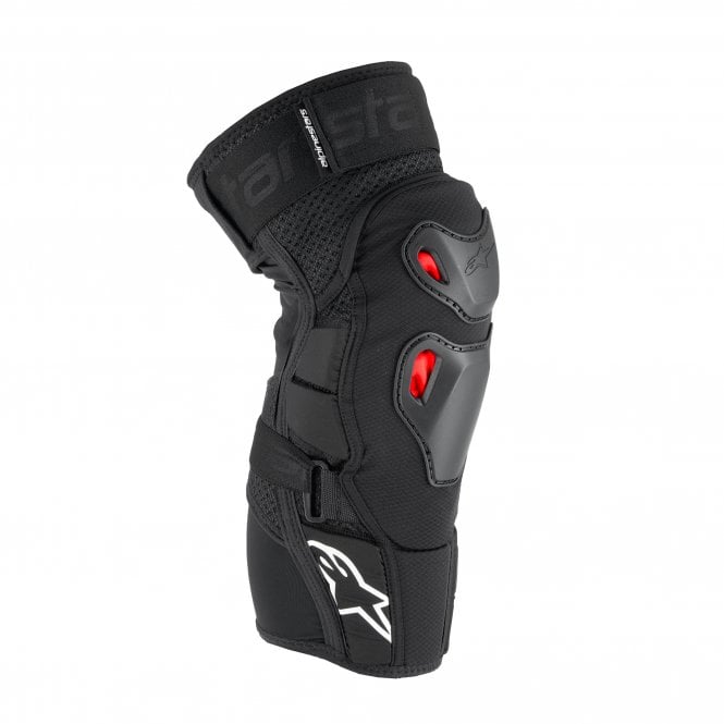 Alpinestars Alpinestars  Bionic Pro Plasma Knee Protector - Black Red White - S/M