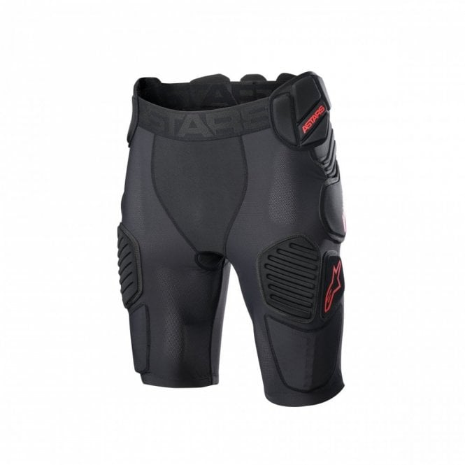 Alpinestars Alpinestars  Bionic Pro Protection Short - Black Red - Size XL