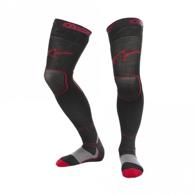 Alpinestars Alpinestars  MX Socks Long Black Red - L-2XL (US 9-14, EU 42-48)