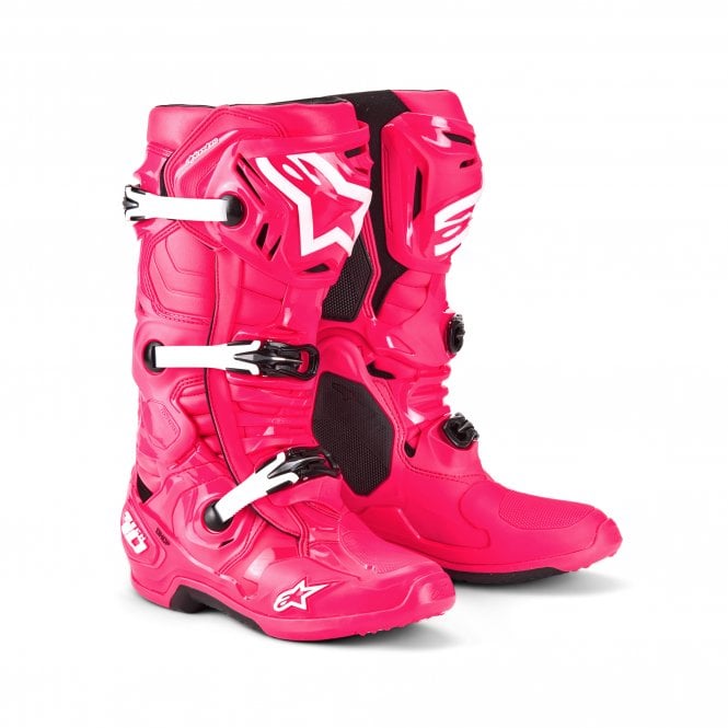 Alpinestars Alpinestars  Tech 10 - Diva Pink White - US 13 / EU 48