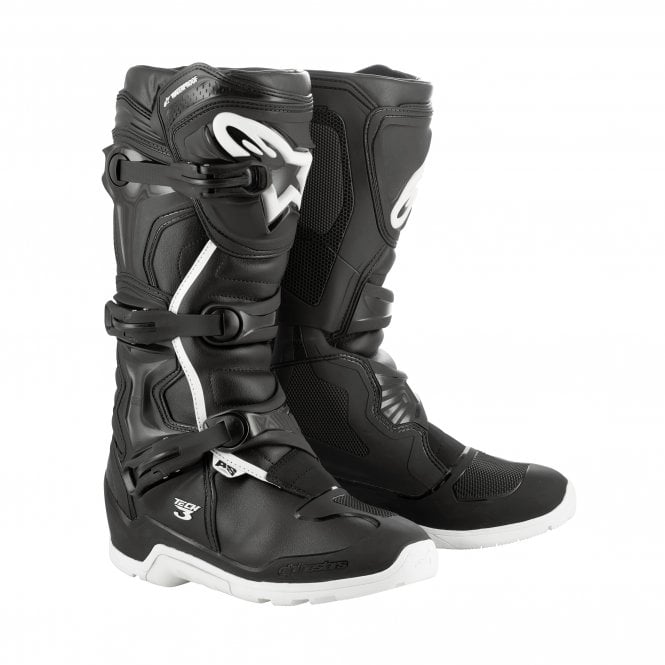 Alpinestars Alpinestars  Tech 3 Enduro Waterproof - Black / White - US 14 / EU 49.5