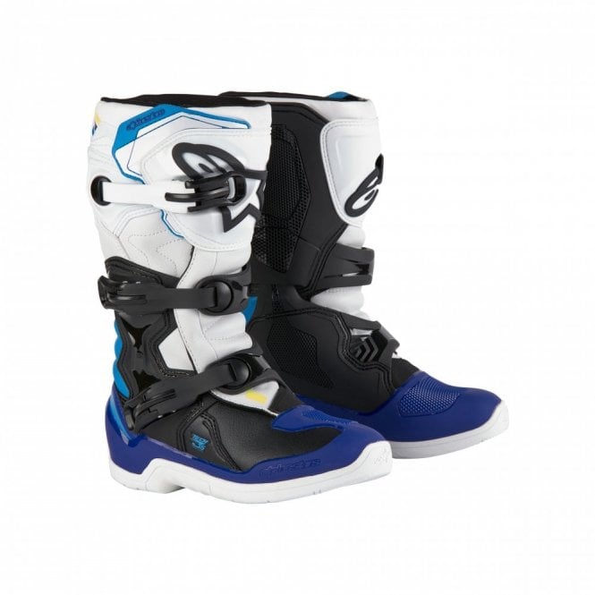 Alpinestars Alpinestars  Tech 3S Youth - White Black Enamel Blue - US 6 / EU 39