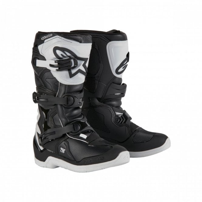 Alpinestars Alpinestars  Tech 3S Youth - White Black - US 2 / EU 34