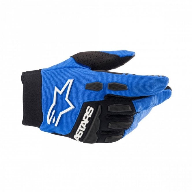 Alpinestars Alpinestars  Youth & Kids Full Bore Gloves - Blue Black - Size XS