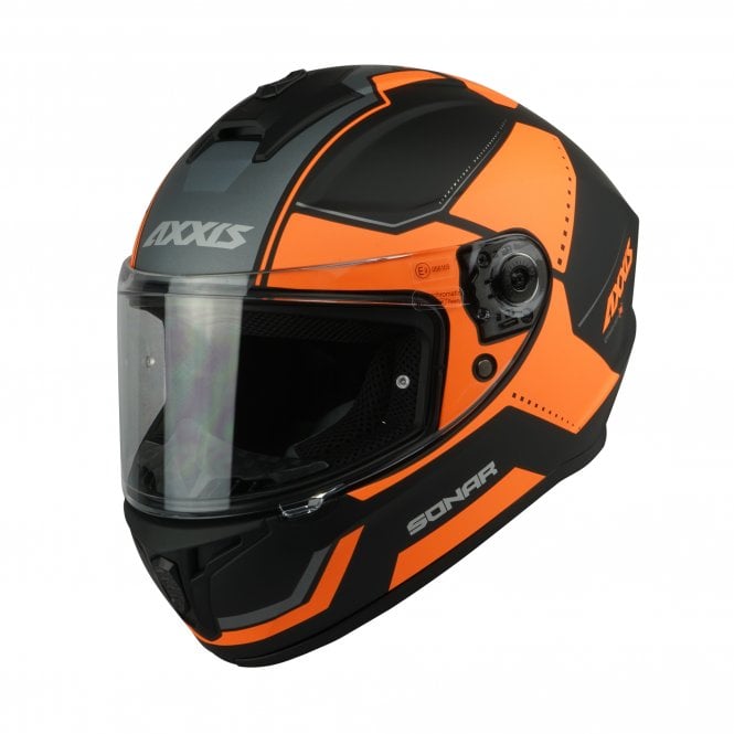 Axxis Axxis  Draken S Sonar B3 Matt Fluo Orange L 59-60cm Helmet