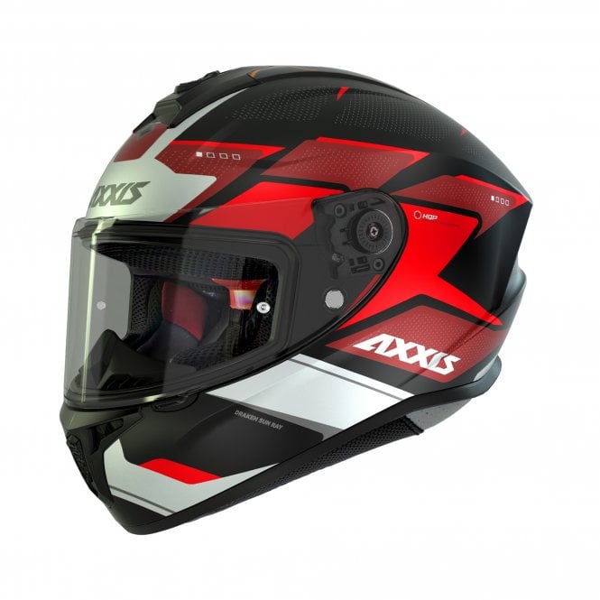 Axxis Axxis  Draken S Sunray B5 Gloss Fluo Red L 59-60cm Helmet