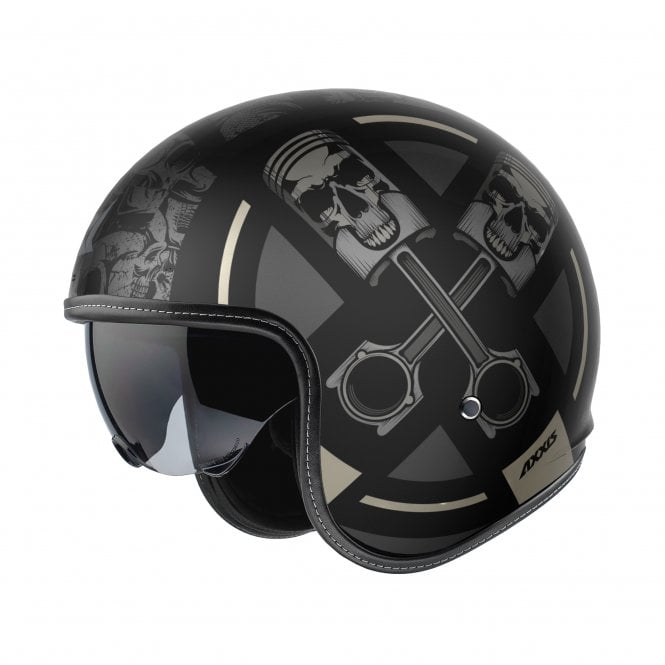 Axxis Axxis  Hornet S SV Skull B1 Matt Black L 59-60cm Helmet