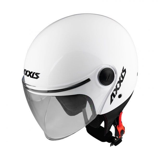 Axxis Axxis  Square Solid A0 Gloss Pearl White XS 53-54cm Helmet