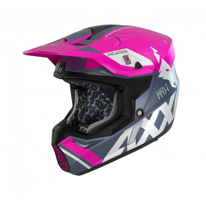 Axxis Axxis  Wolf Jackal C18 Matt Pink S 55-56cm Helmet