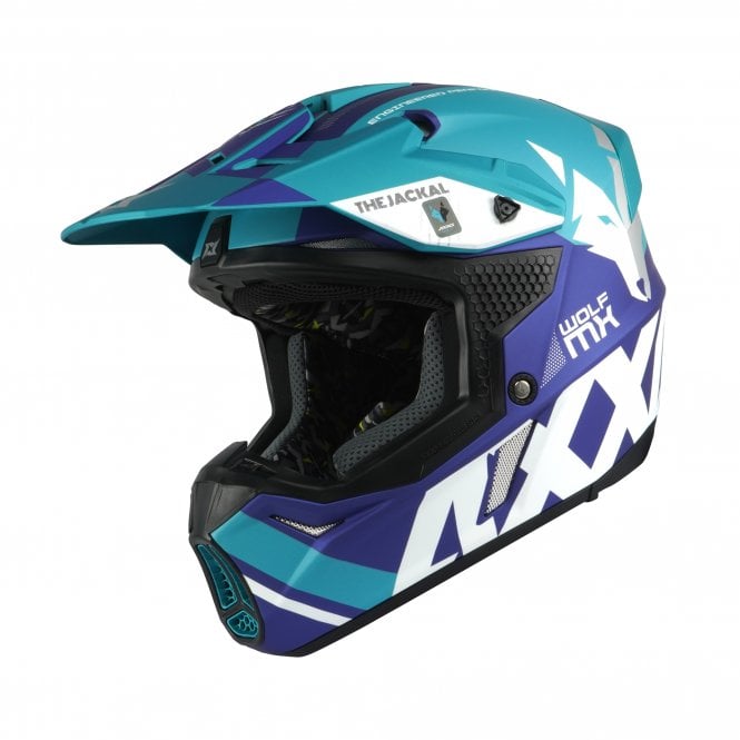 Axxis Axxis  Wolf Jackal C7 Matt Blue S 55-56cm Helmet