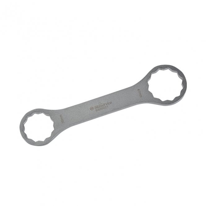 Bikeservice Bikeservice  Tools Fork Cap and Steering Stem Wrench - 35/41mm BS50021