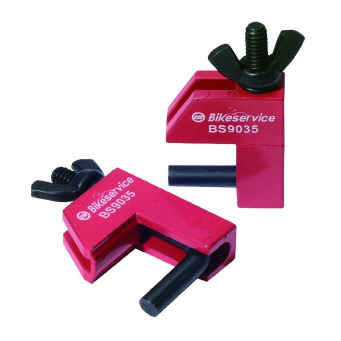 Bikeservice Bikeservice  Tools Rubber Line Clamp Set 2pc