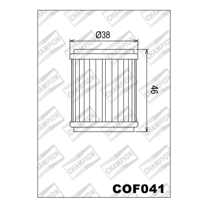 Champion Champion  Oil Filter COF041 (HF141)