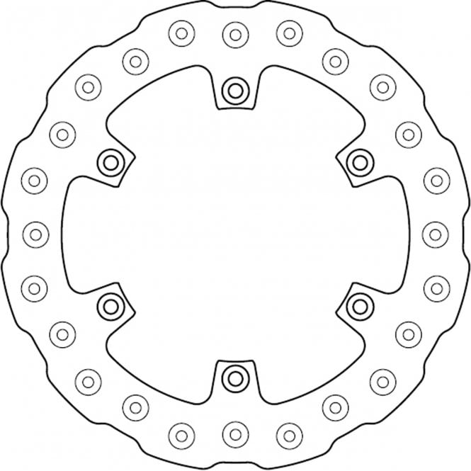 Ferodo Ferodo  Brake Disc Mx/Enduro Fmd0186Mxr