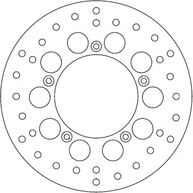 Ferodo Ferodo  Brake Disc Solid Fmd0171R