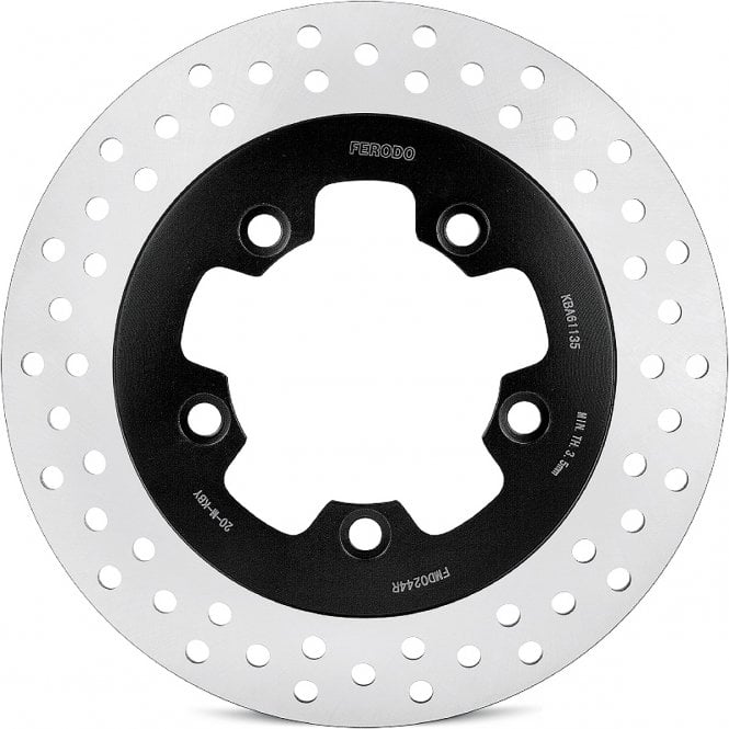 Ferodo Ferodo  Brake Disc Solid Fmd0244R