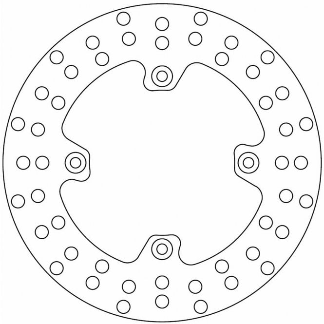 Ferodo Ferodo  Brake Disc Solid Fmd0251R