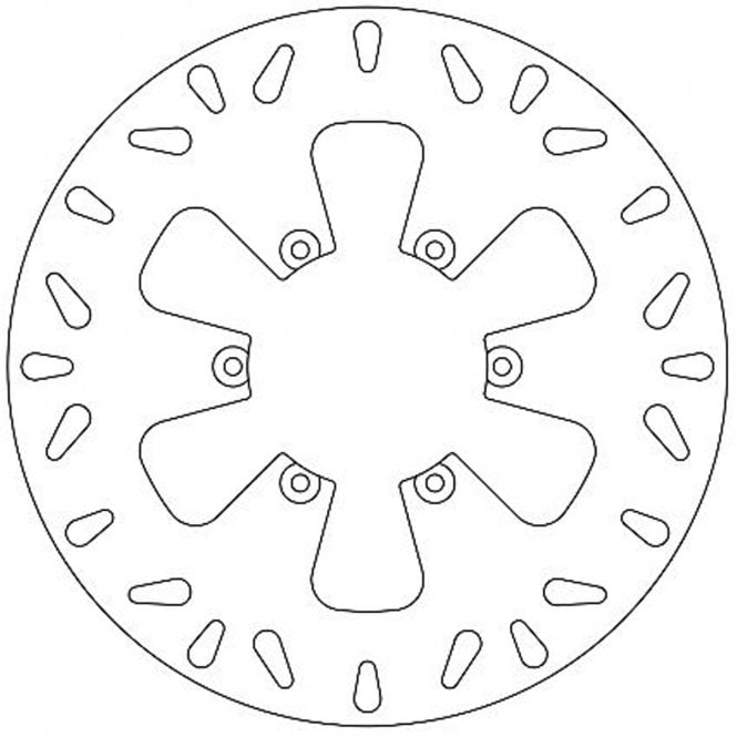 Ferodo Ferodo  Brake Disc Solid Fmd0369R