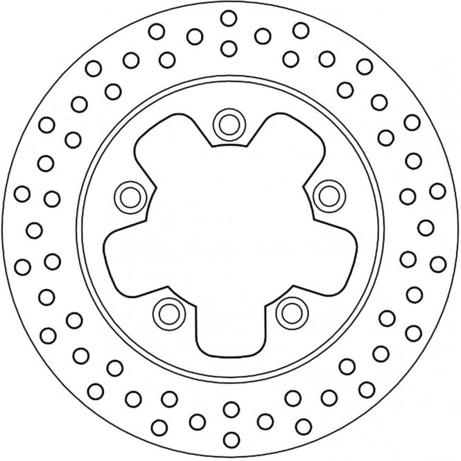 Ferodo Ferodo  Brake Disc Solid Fmd0423R