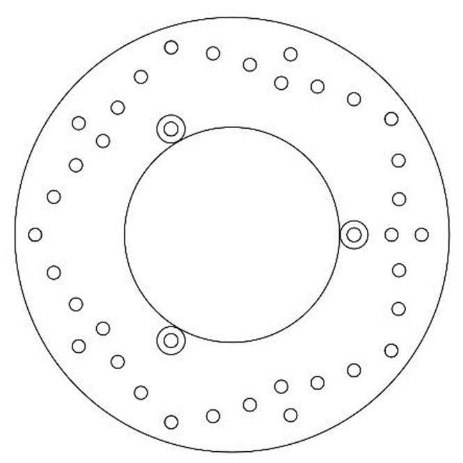 Ferodo Ferodo  Brake Disc Solid Fmd0444R