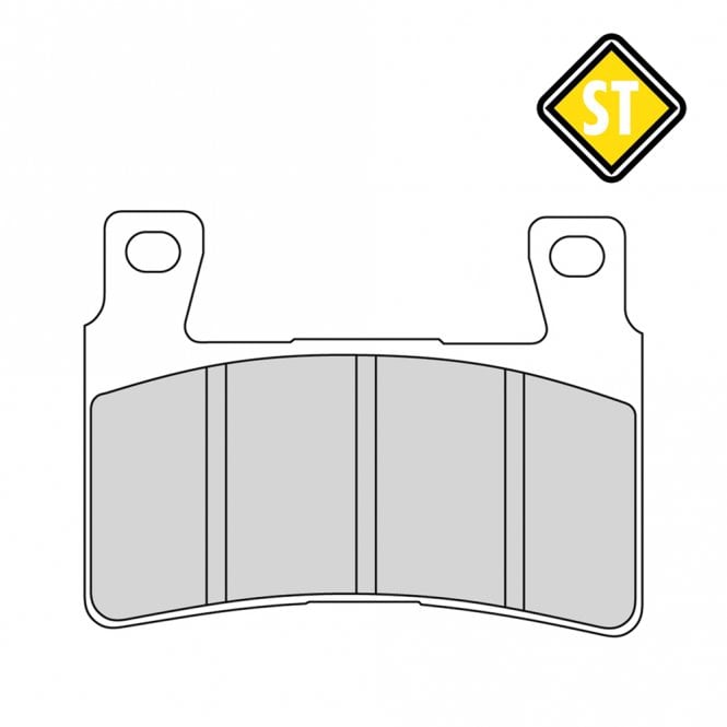 Ferodo Ferodo  FDB2114 Sinter Grip Road Compound Pad / FA296HH / VD166 / DB2048