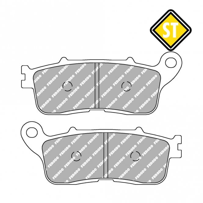 Ferodo Ferodo  FDB2281 Sinter Grip Road Compound Pad / FA636HH