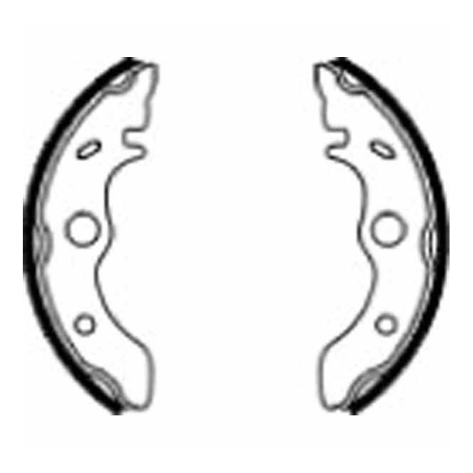 Ferodo Ferodo  FSB932 Brake shoe set / 717