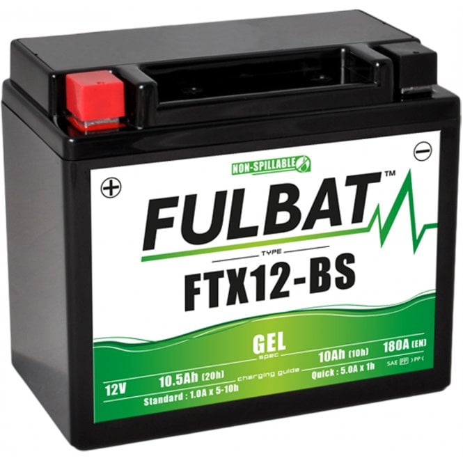 Fulbat Fulbat  FTX12-BS (WC) Gel Factory Activated Battery