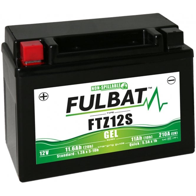 Fulbat Fulbat  FTZ12S (WC) Gel Factory Activated Battery