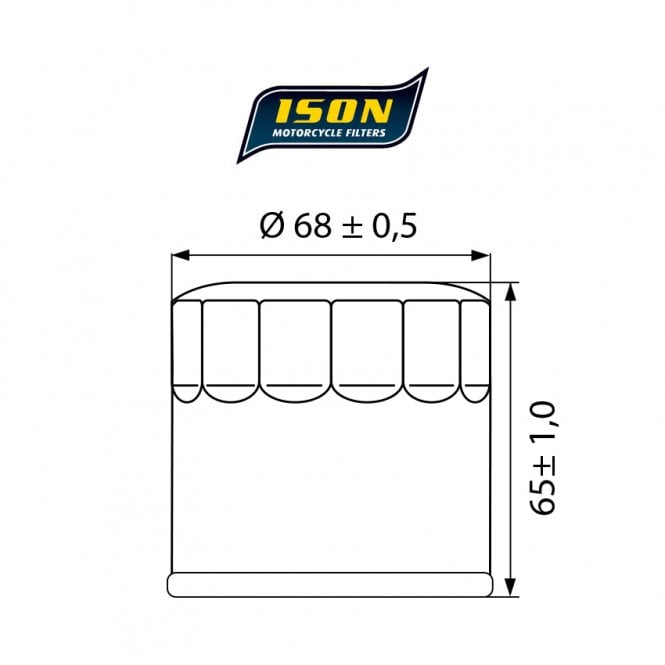 ISON ISON  Oil Filter 553 HF553