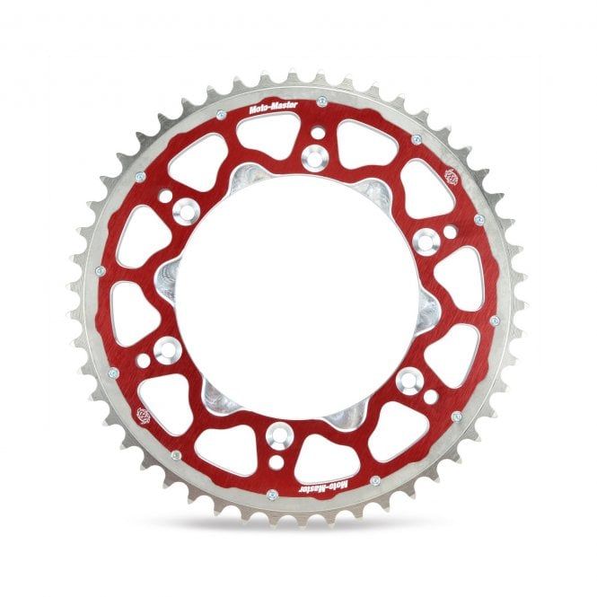 Moto-Master Moto-Master  Fusion Dual Ring Sprocket (Red - 520-51T) - Honda