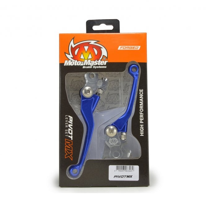 Moto-Master Moto-Master  MX Pivot Lever Set - Forged Blue - GasGas/Husqvarna (Braktec) - 101784