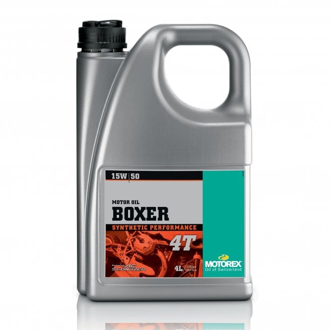 Motorex Motorex  Boxer 4T Synthetic High Performance JASO MA2  15w/50 4L