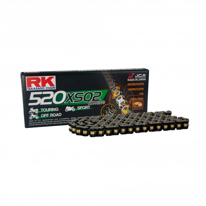 RK RK  BL520XSO2-100 Black Scale RX-Ring Chain