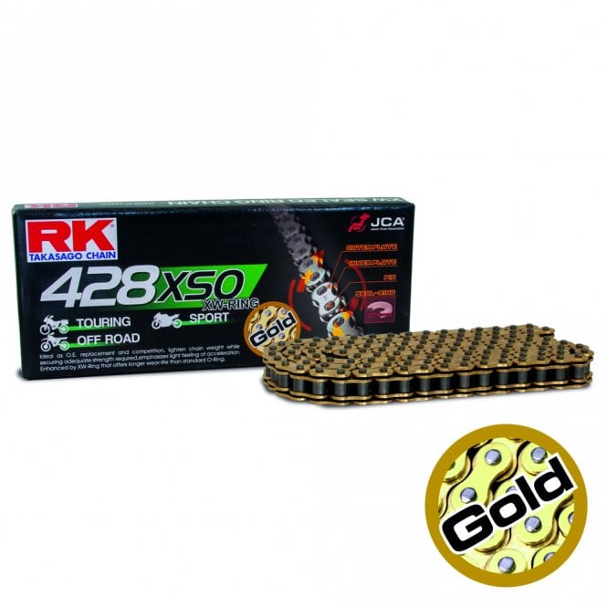 RK RK  GB428XSO-106 Gold XW-Ring Chain