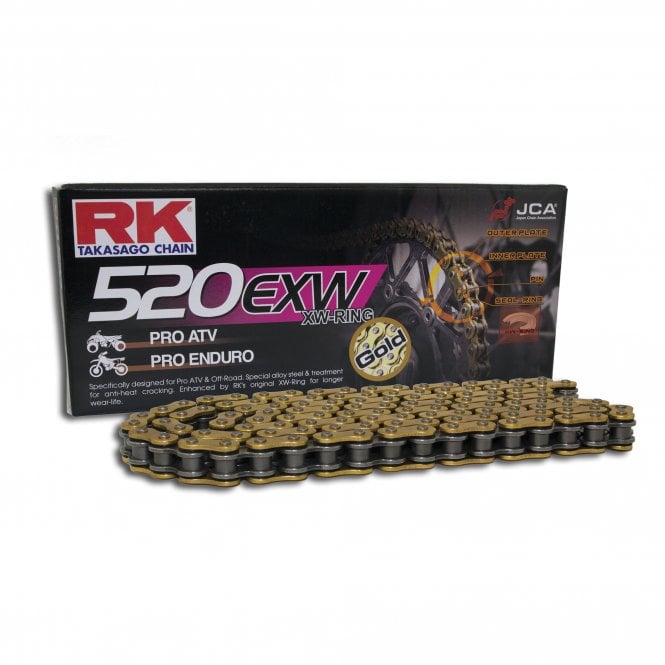 RK RK  GB520EXW-114 Gold XW-Ring Chain