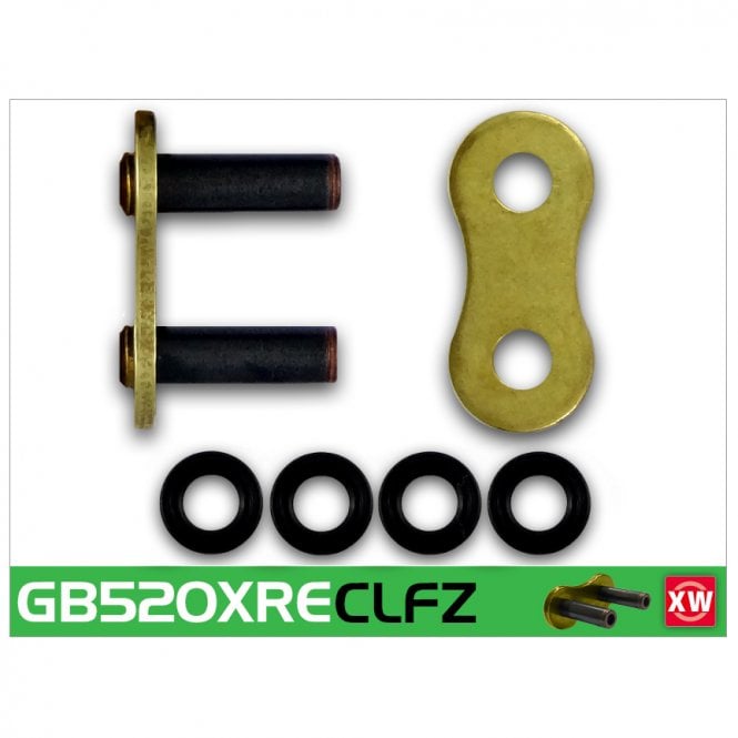 RK RK  GB520XRE-CLFZ XW-Ring Gold Chain Rivet Link