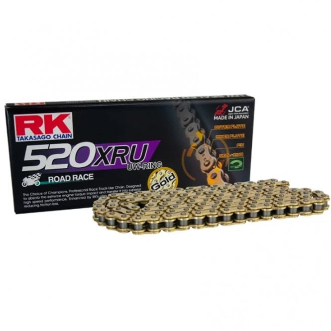 RK RK  GB520XRU-120 Gold UW-Ring Road Race Chain