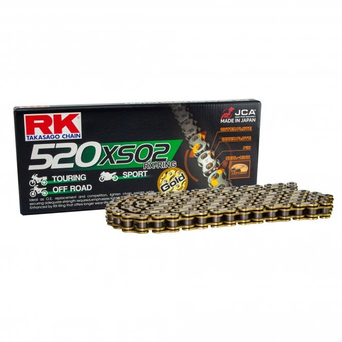 RK RK  GB520XSO2-102 Gold RX-Ring Chain