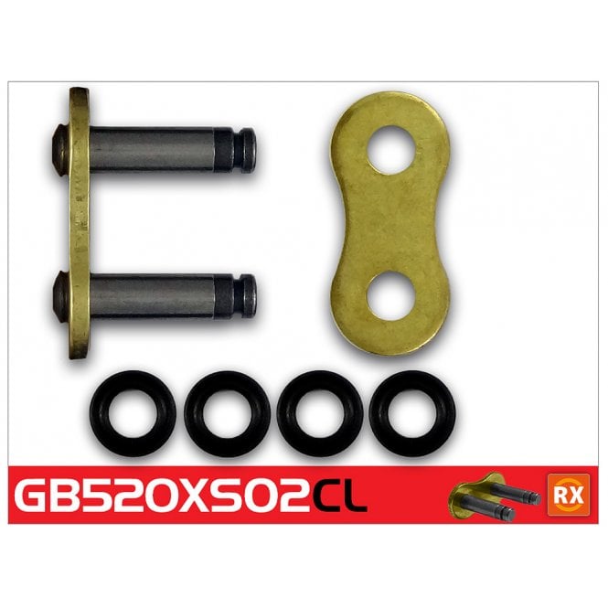 RK RK  GB520XSO2-CL Gold RX-Ring Con Clip Link