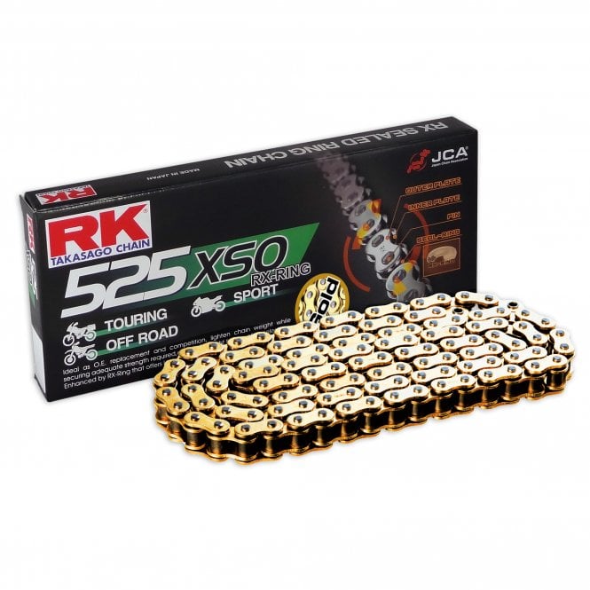 RK RK  GB525XSO-102 Gold RX-Ring Chain