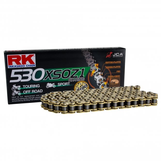 RK RK  GB530XSOZ1-104 Gold RX-Ring Chain