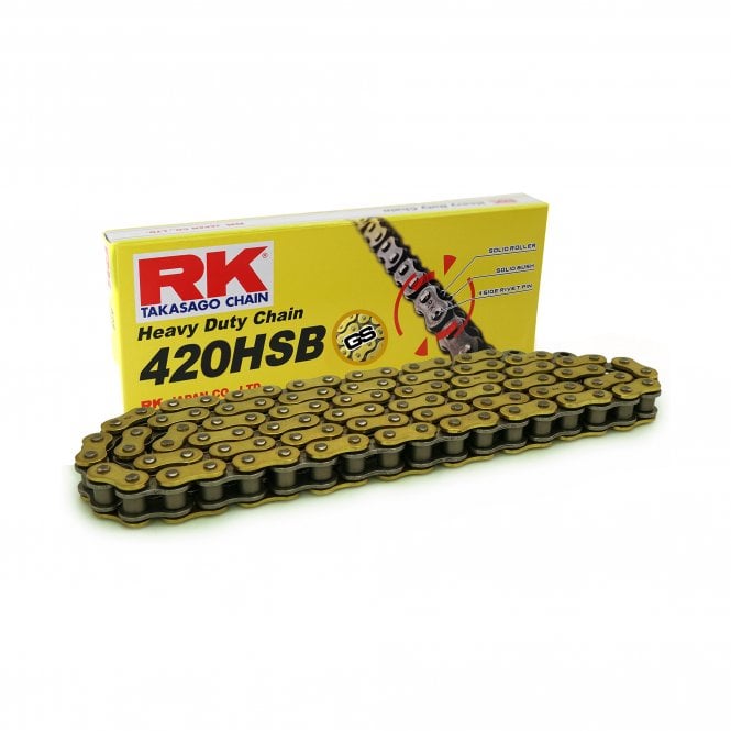 RK RK  GS420HSB-118 Gold Heavy Duty Chain