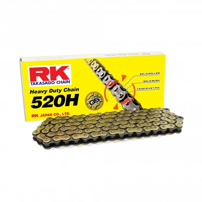 RK RK  GS520H-100 Gold Heavy Duty Chain