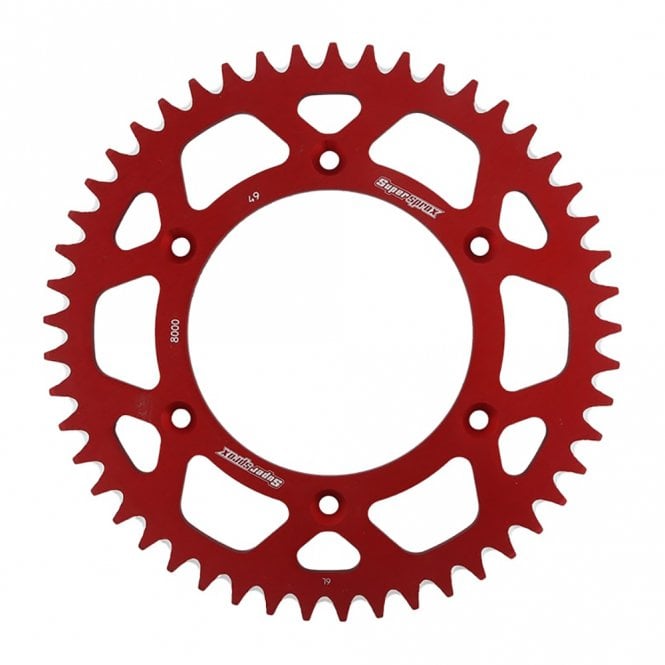 Supersprox Supersprox  Rear Alloy Enduro RAL-8000-48-Red AP-BN70