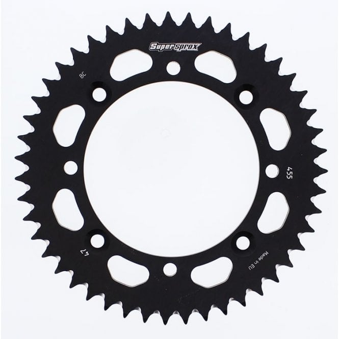 Supersprox Supersprox  Rear Alloy MX RAL-455-47 Black AP-BN26