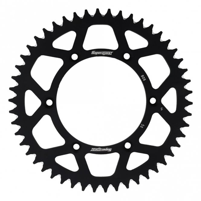 Supersprox Supersprox  Rear Alloy MX RAL-808-50-BLK