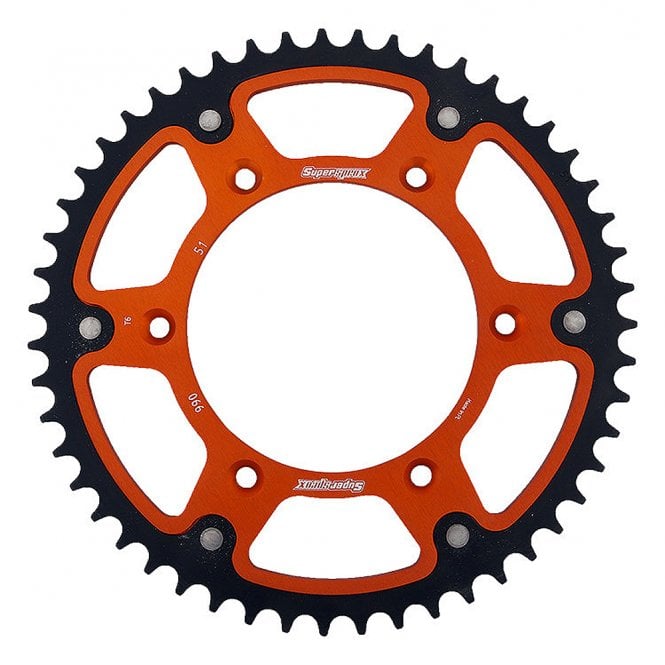 Supersprox Supersprox  Rear Stealth RST-990-51-Orange KTM